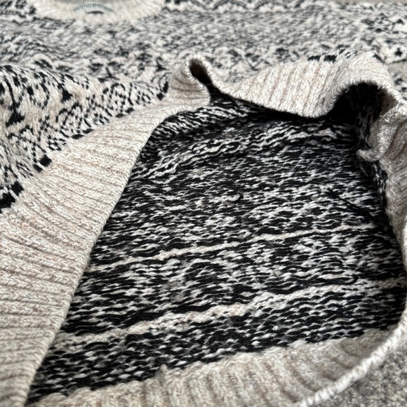 Vtg WindRiver Outfitter Knit Thermal Sweater Dark Green and Lighter Brown Large - Picture 7 of 14